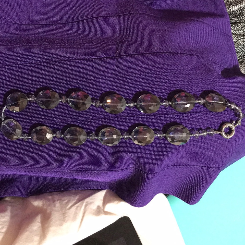 Gray forever 21 necklace